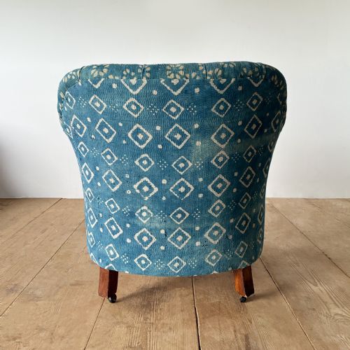 19TH CENTURY TUB CHAIR - ADDITIONAL PHOTO 4