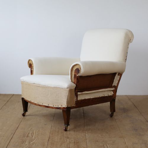 19TH CENTURY HOWARD STYLE ARMCHAIR - ADDITIONAL PHOTO 1