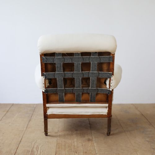 19TH CENTURY HOWARD STYLE ARMCHAIR - ADDITIONAL PHOTO 2