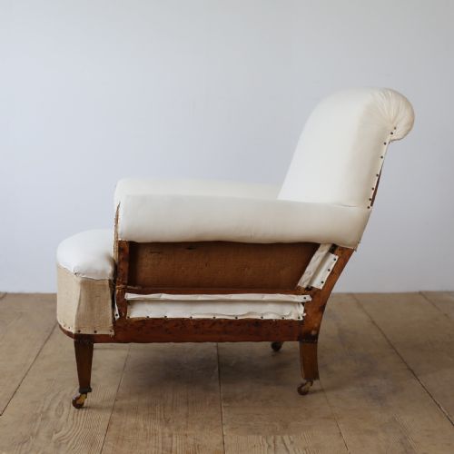 19TH CENTURY HOWARD STYLE ARMCHAIR - ADDITIONAL PHOTO 3