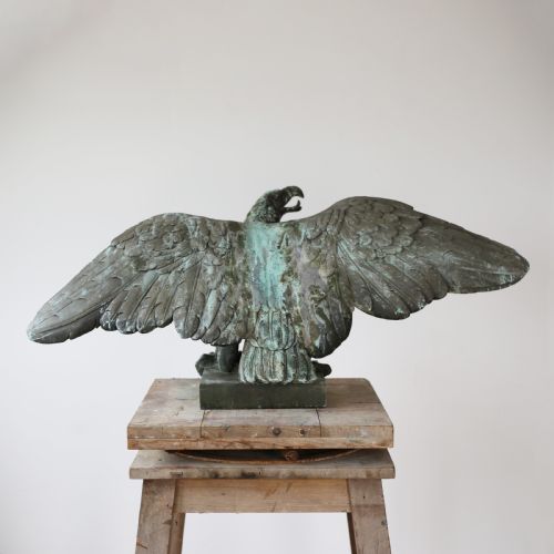 19TH CENTURY BRONZE EAGLE - ADDITIONAL PHOTO 2