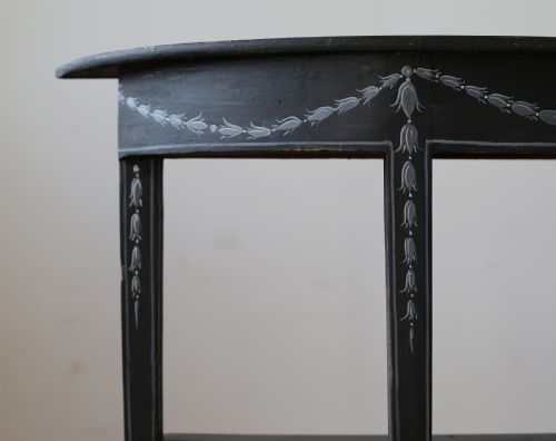 19TH CENTURY DEMI LUNE TABLE - ADDITIONAL PHOTO 1