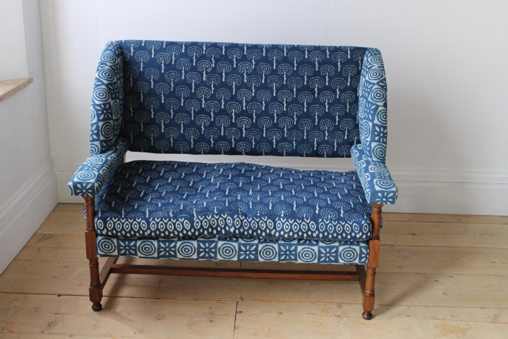 Arts and Crafts Walnut Sofa View II