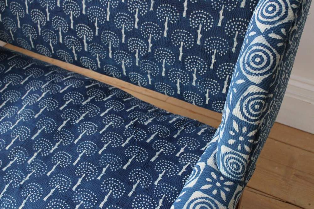 Arts and Crafts Walnut Sofa View IV