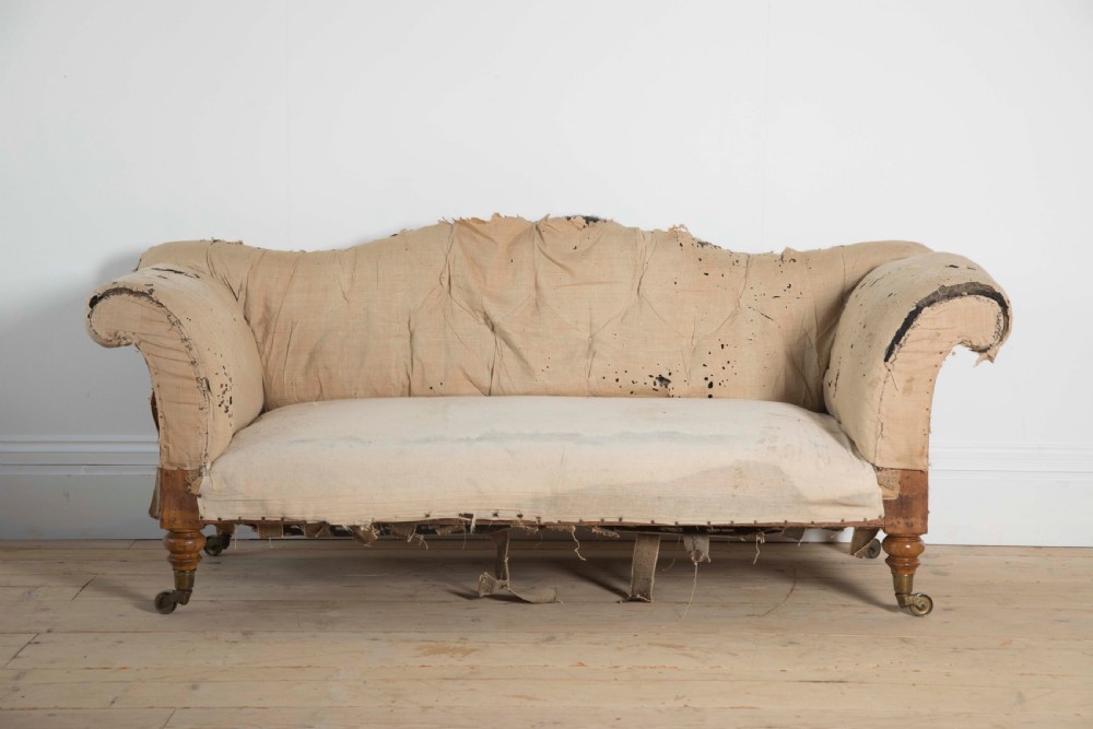Country House Camel Back Sofa