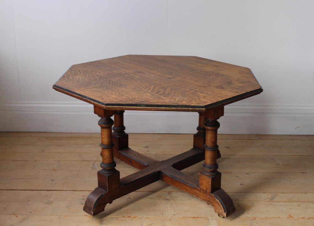 19th Century Gothic Center Table