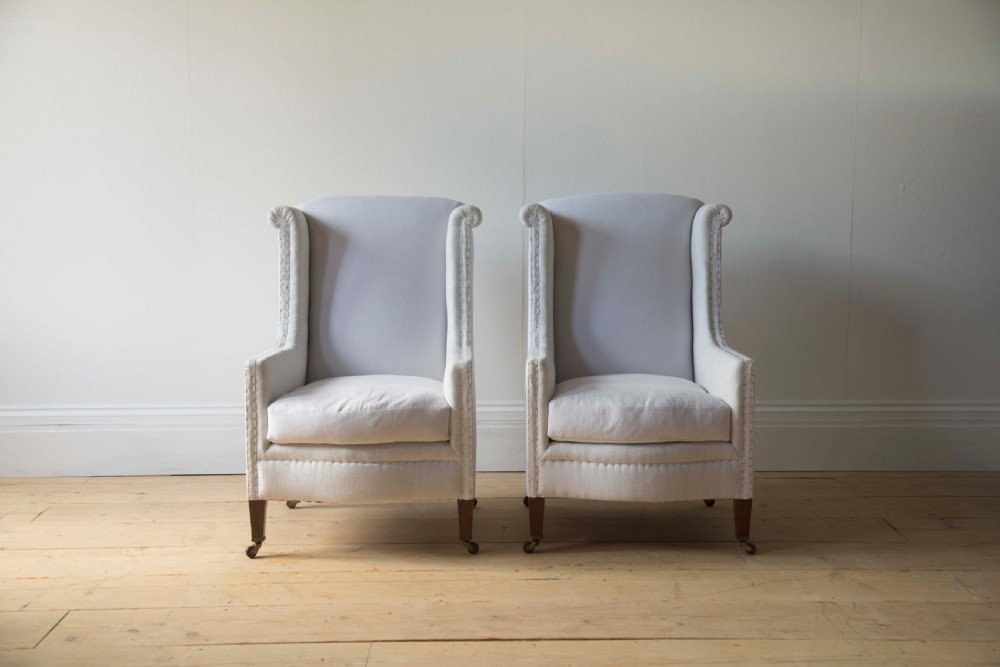 Pair of Edwardian Armchairs
