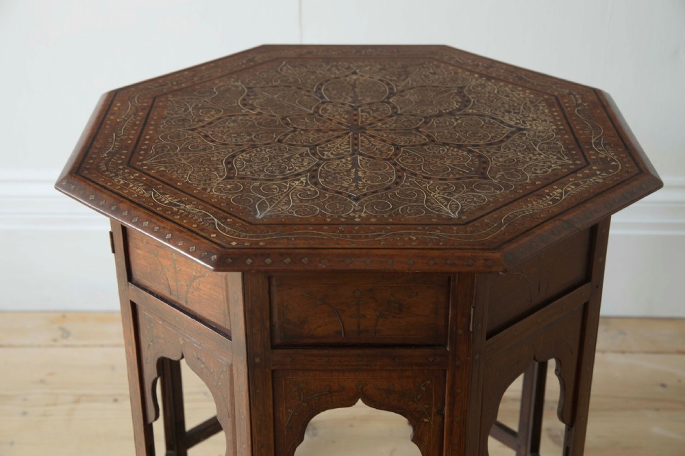 Indian Hoshiapur Side Table View II