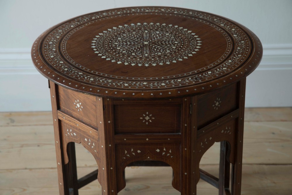 Indian Hoshiapur Side Table View III