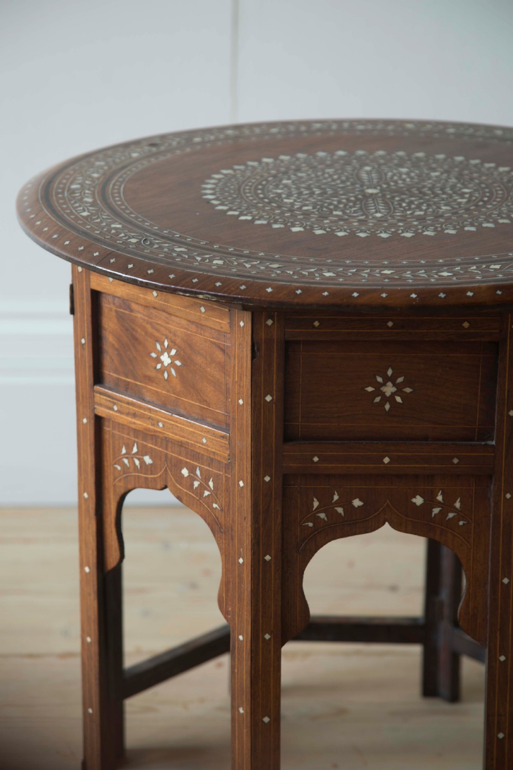 Indian Hoshiapur Side Table View IV