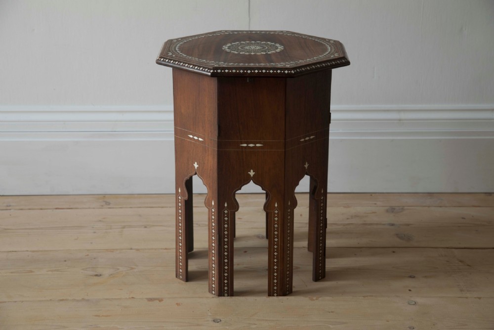 Indian Hoshiapur Side Table View II