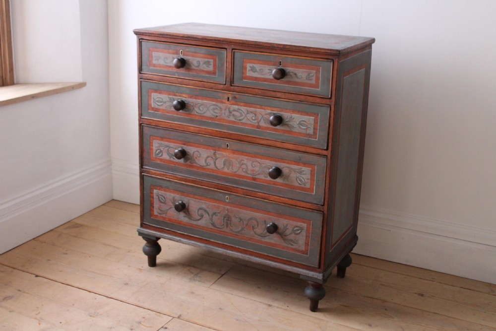 19th Century Chest of Drawers View II