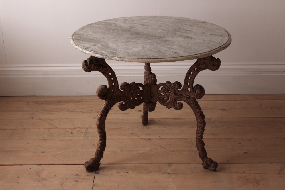 19th Century Garden Table View II