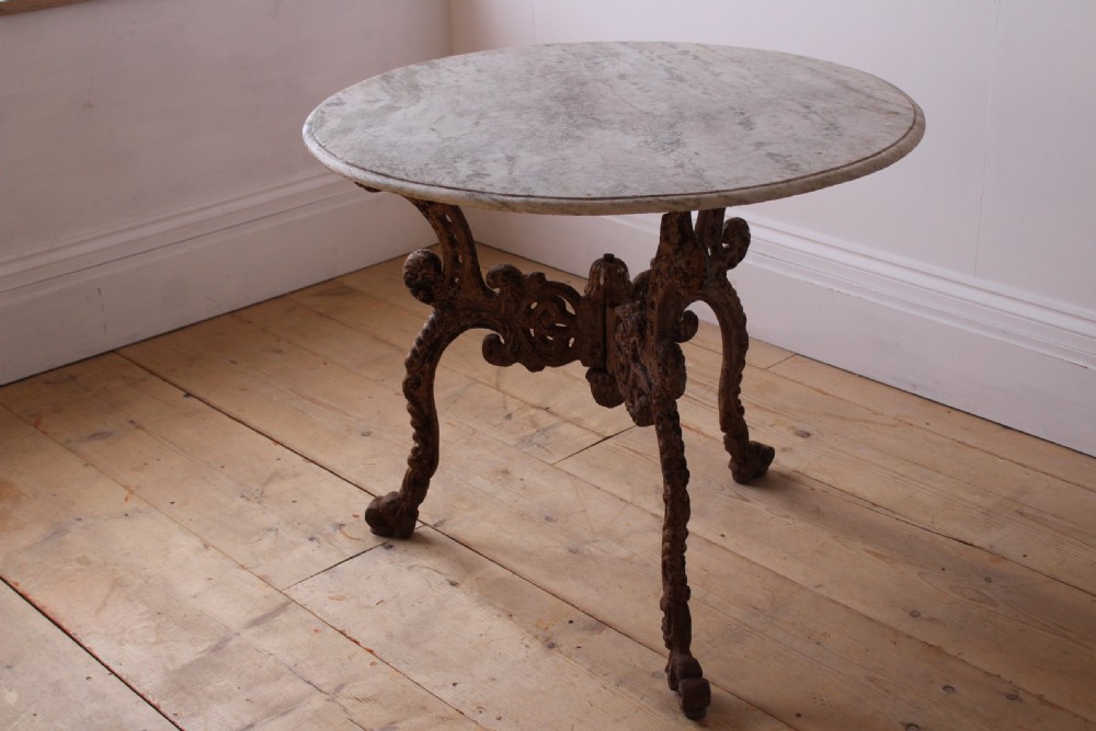 19th Century Garden Table View III