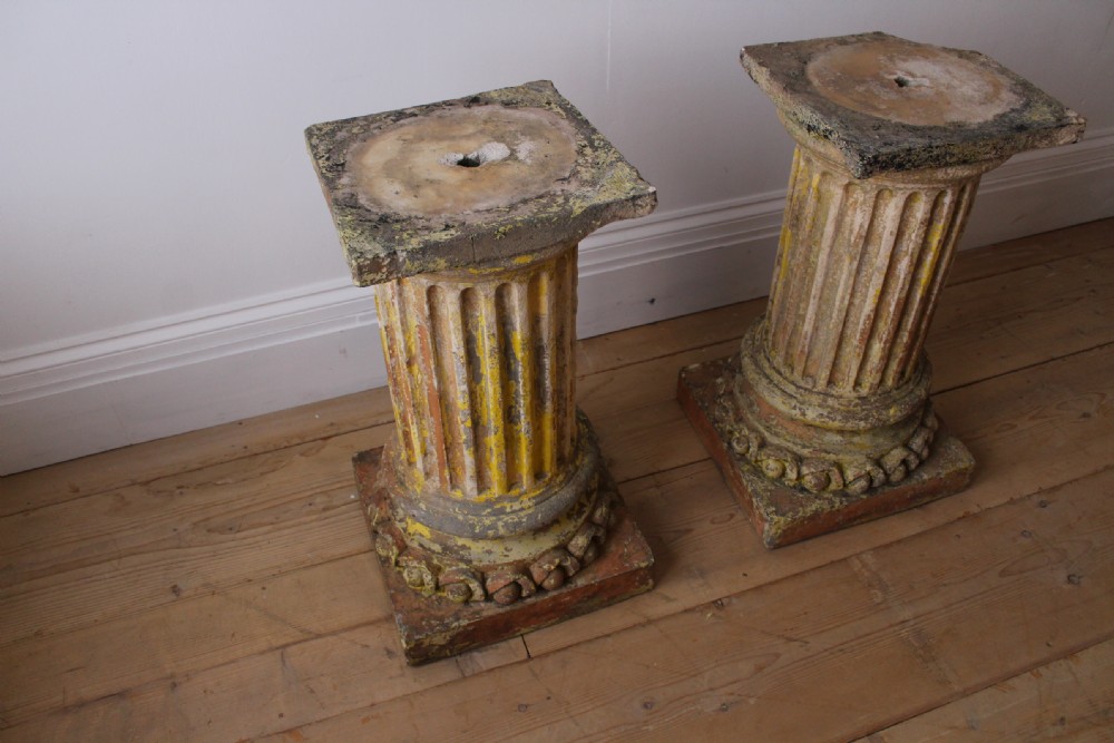 Pair of Doulton of Lambeth Plinths View IV
