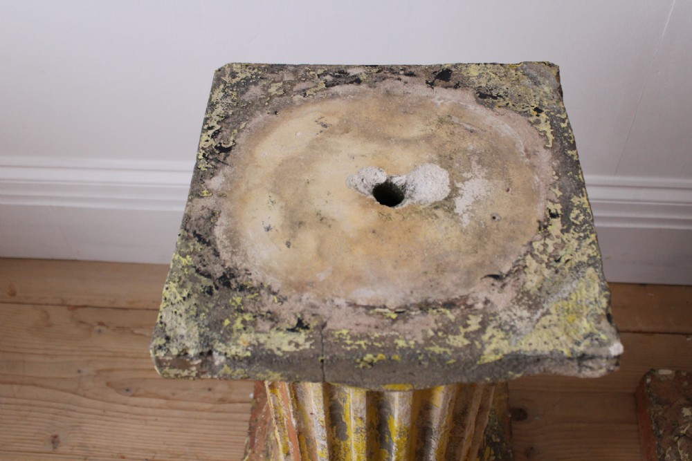 Pair of Doulton of Lambeth Plinths View V