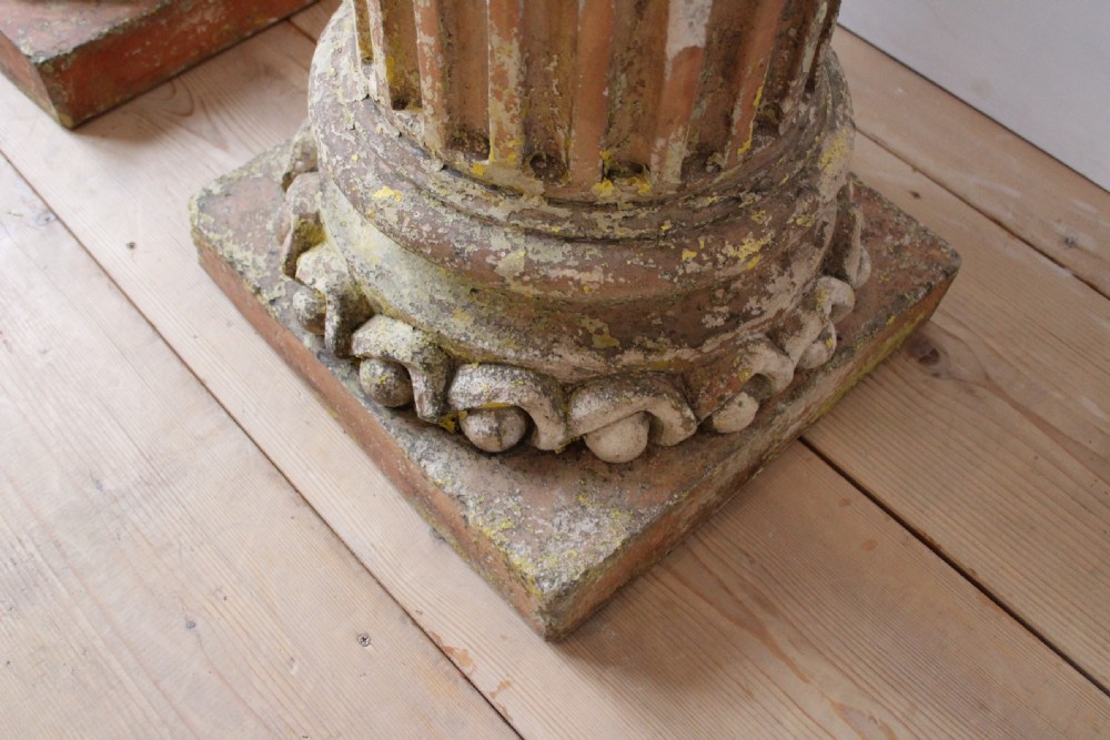 Pair of Doulton of Lambeth Plinths View VII