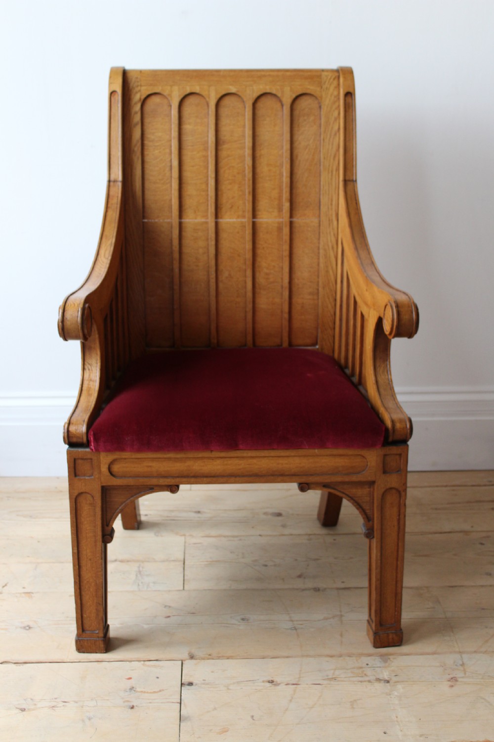 19th Century Gothic Armchair 