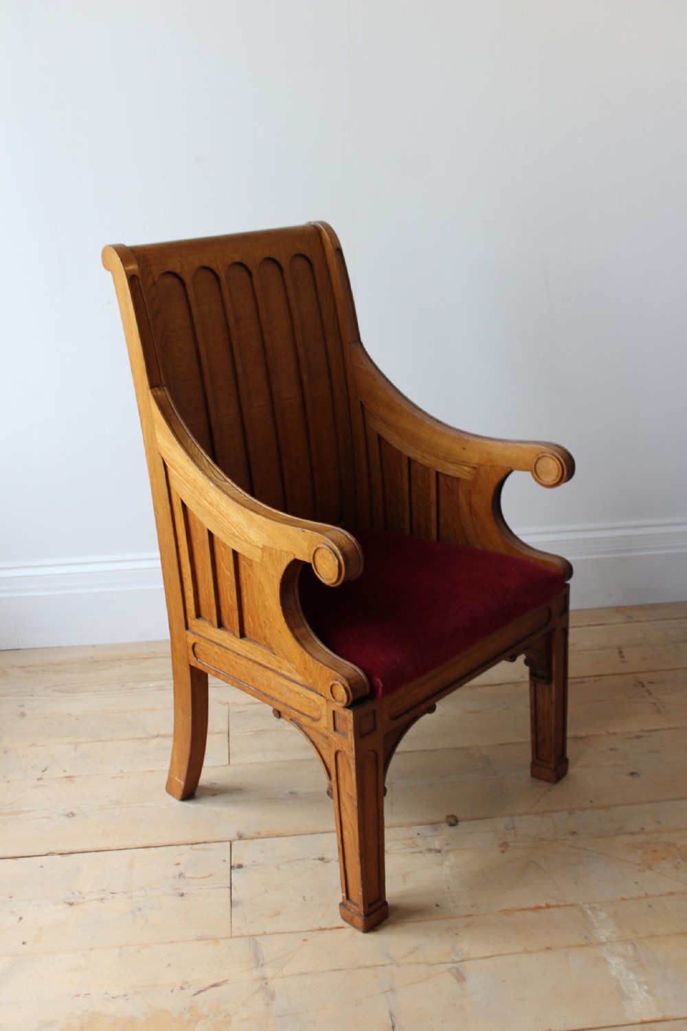 19th Century Gothic Armchair  View III