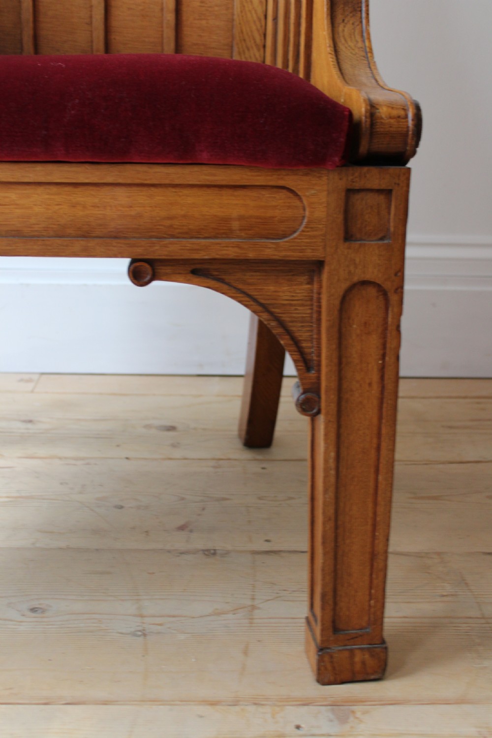 19th Century Gothic Armchair  View IV