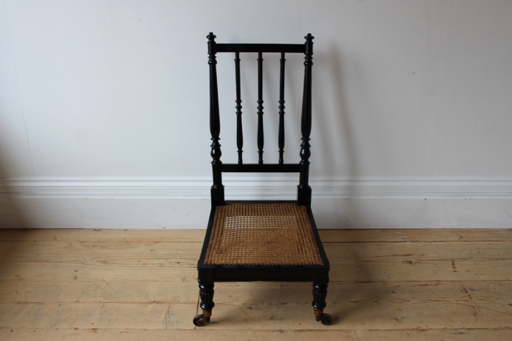 19th Century Gillows Slipper Chair View II