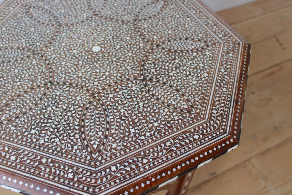 19th Century Hoshiarpur Table View VI
