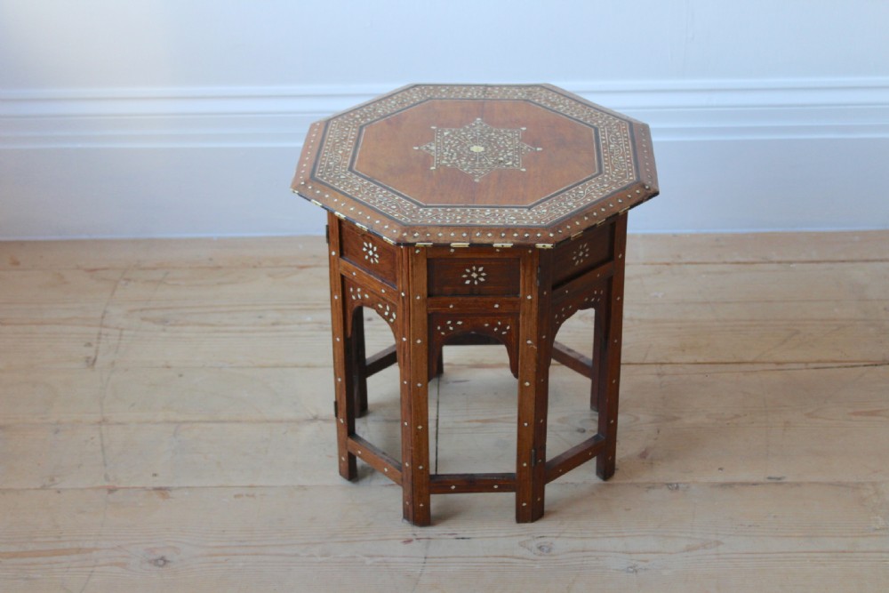Indian Hoshiapur Side Table View II