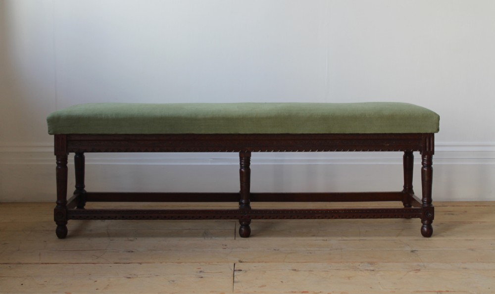 19th Century Gothic Revival Bench