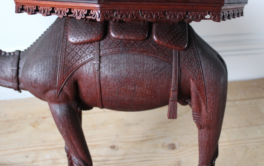 19th Century Anglo - Indian Table View IX