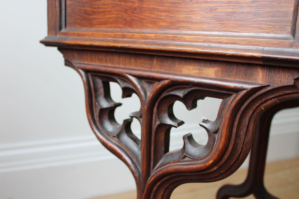 19th Century Gothic Table View VI