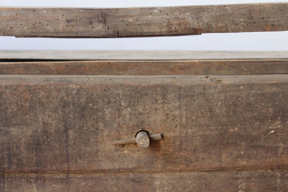 Long Coffer Bench View VI