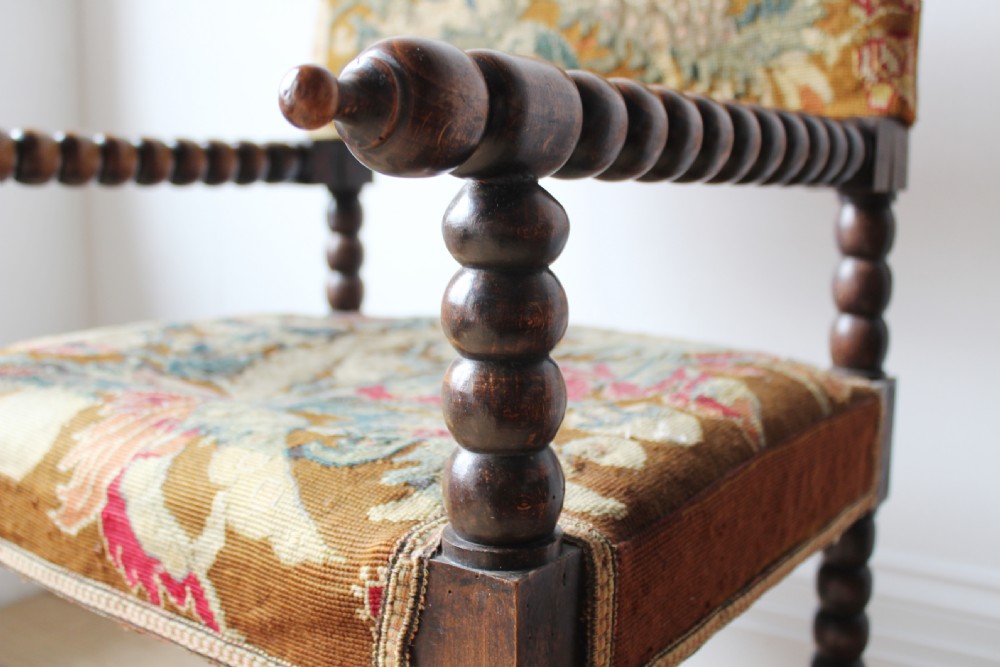 Pair of French Bobbin Chairs View VI