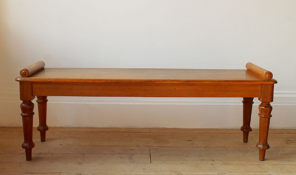 19th Century Hall Bench View III