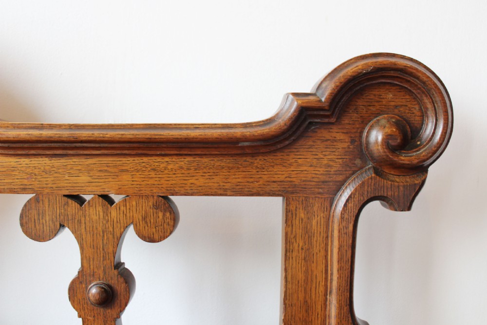 19th Century Hall Bench View III
