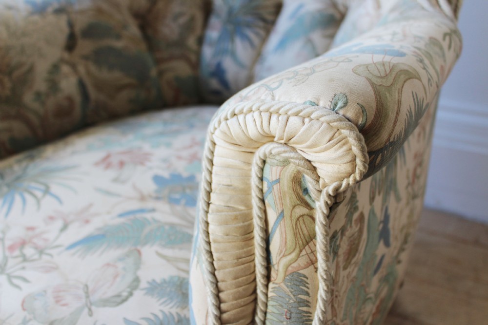 19th Century Howard Style Woodstock Armchair View IV