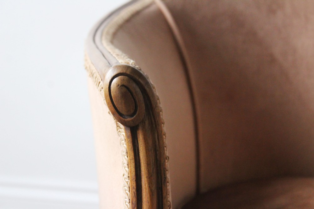 Pair of 1930s Tub Chairs View V