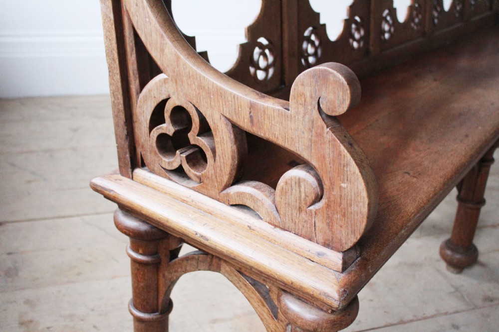 Gothic Hall Bench View II
