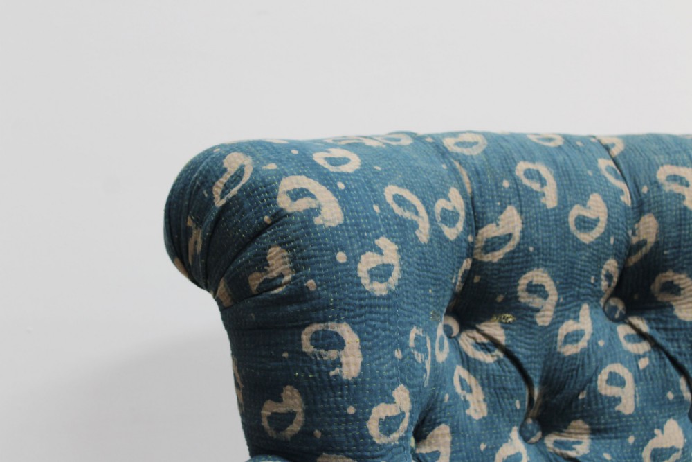 19th Century Howard Style Woodstock Armchair  View III