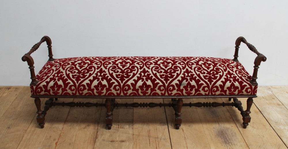 19th Century Hall Bench View III