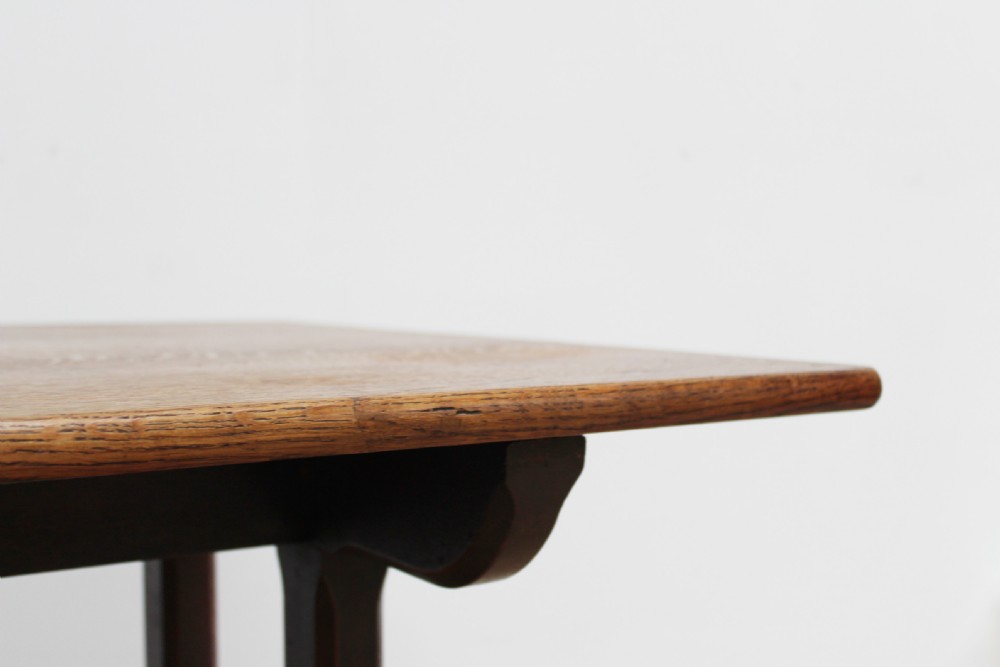 19th Century Gothic Oak Table View IV