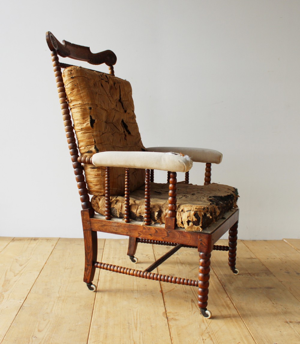 19th Century Armchair View VI