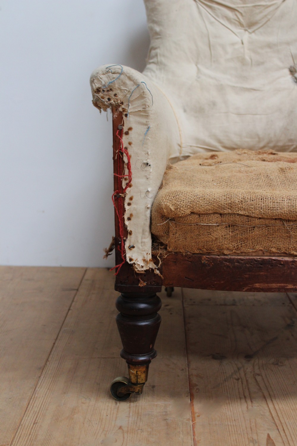19th Century Library Armchair View V
