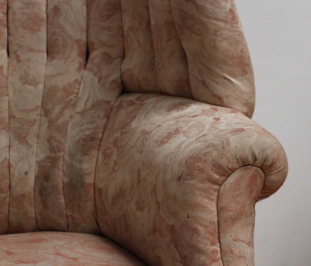 19th Century Barrel Back Armchair View II
