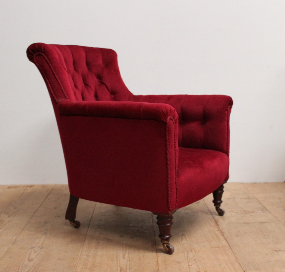 19th Century Howard Style Armchair View IV