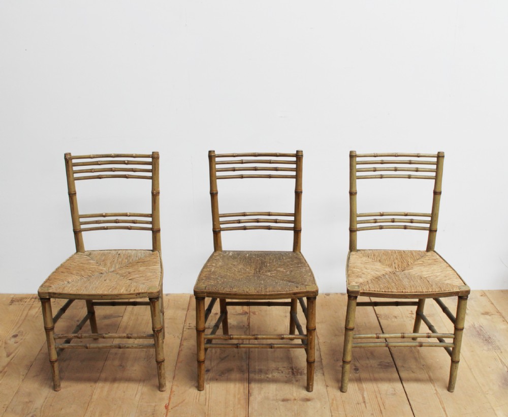 Three Regency Chairs View II
