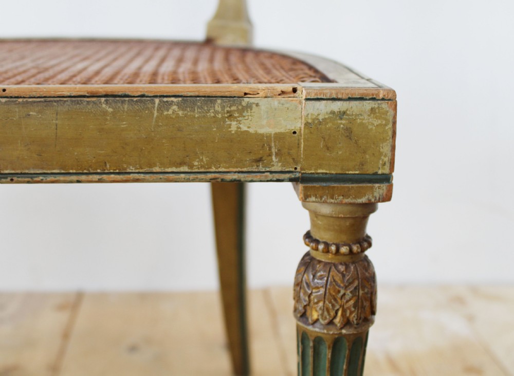 Seat of Six Cane Chairs View V
