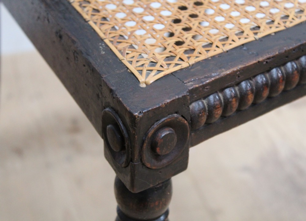Pair of 19th century Bobbin Side Chairs View V