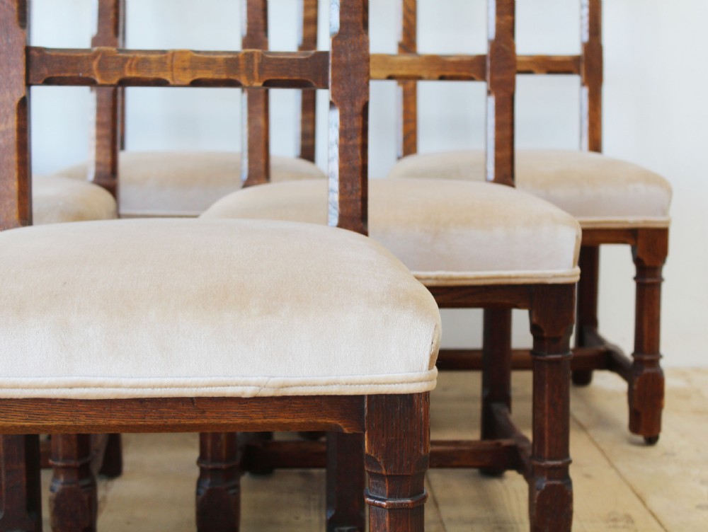 Set of Twelve Gothic Armchairs View III