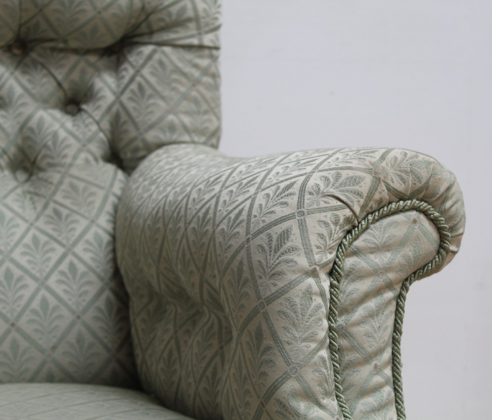 Button Back Howard Style Armchair View IV
