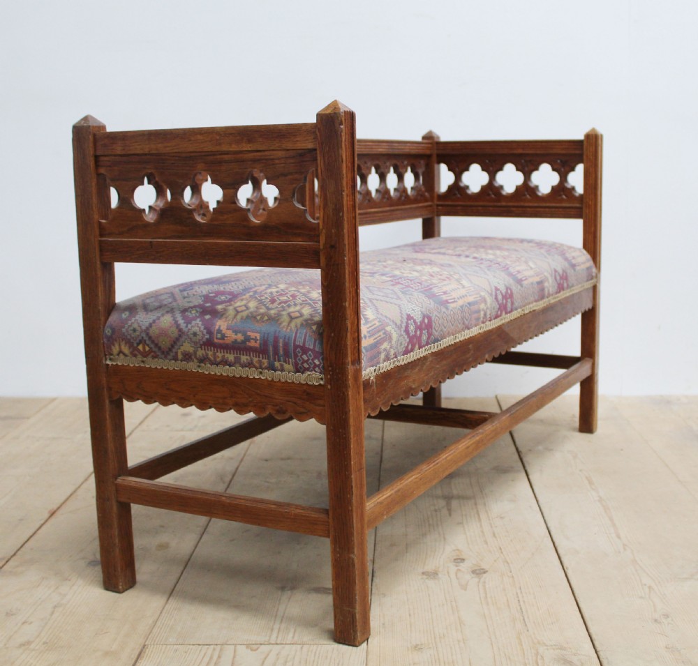 19th Century Hall Bench View V